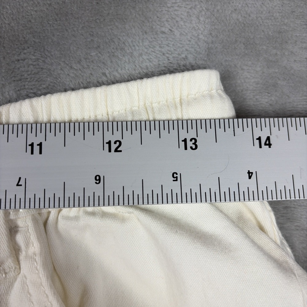 Refuge Cargo Jogger Pants Womens Size M Off-White Cream Extensible Twill 17-360 - Picture 7 of 10
